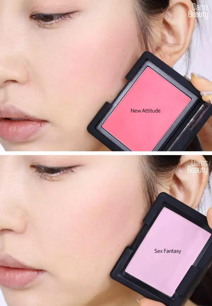 nars965穿越西伯利亚试色,nars腮红gina跟behave试色