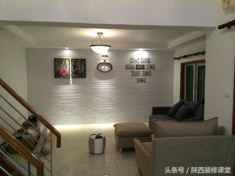 153平的复式美式风格,套内72平米法式田园小三房装修