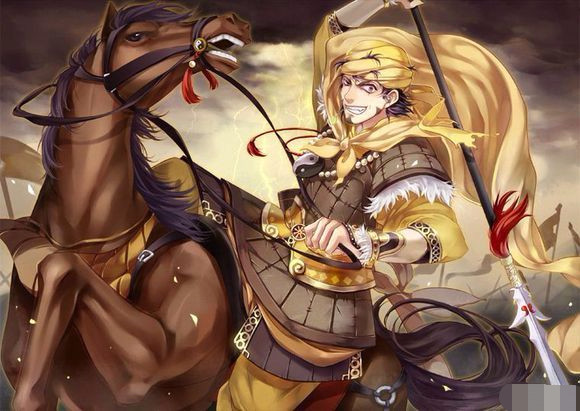 三国里有名的关羽战黄忠,三国第一个斩将的黄忠