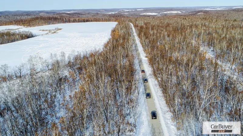 开着昂科威探索中俄边界！在冬天感受一下边陲小镇的极寒