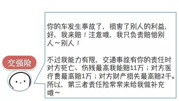 最新车险种类大全及图解,涨知识买保险