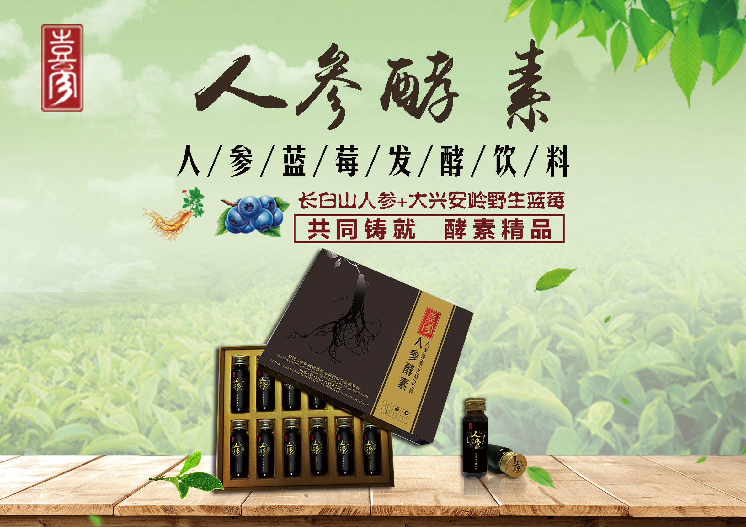 品质再升级全新一代喜参人参蓝莓酵素全国上市