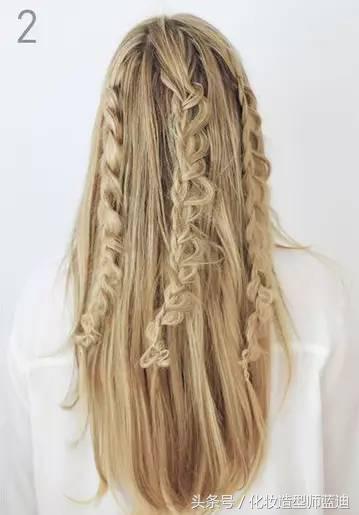 觉得直发好看,直发适合的编发