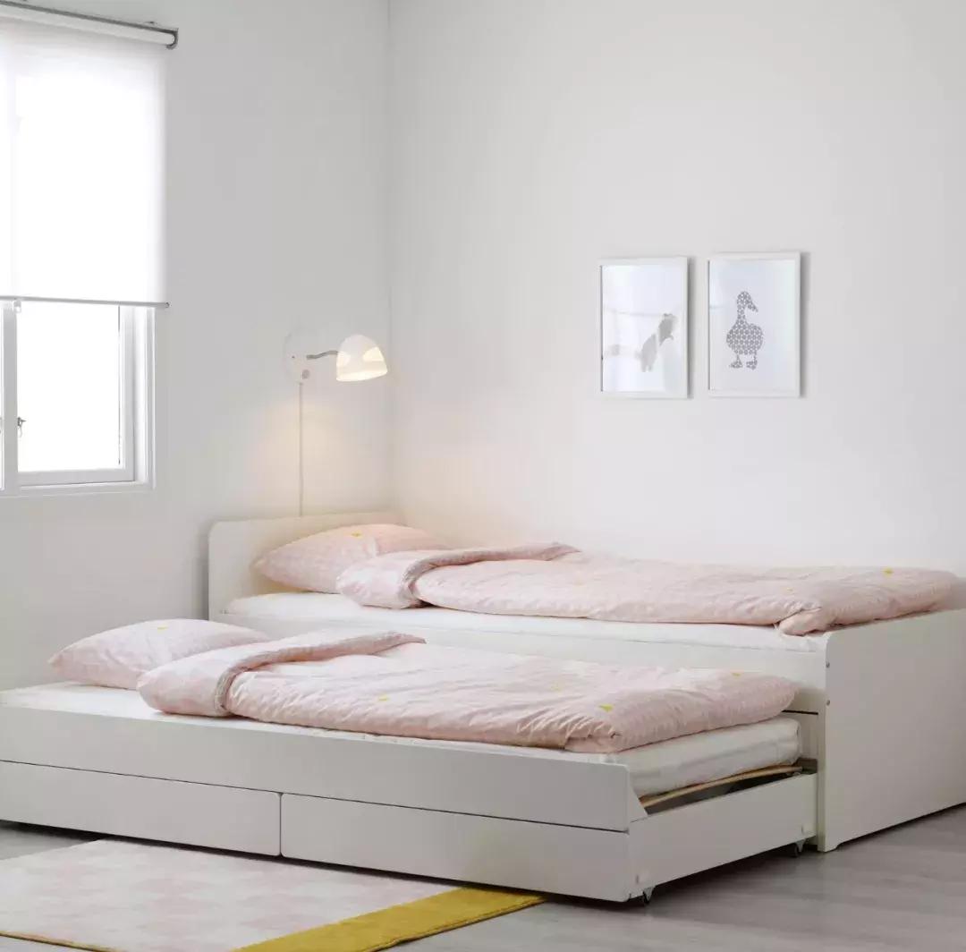 宜家的可加长布松纳儿童床怎么样,宜家儿童上下床双层床