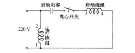单相电机单电容和双电容的作用,单相电机接一个电容是什么电容