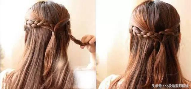 编发发型简单又好看编发手法,日常编发简单好看的编发教程
