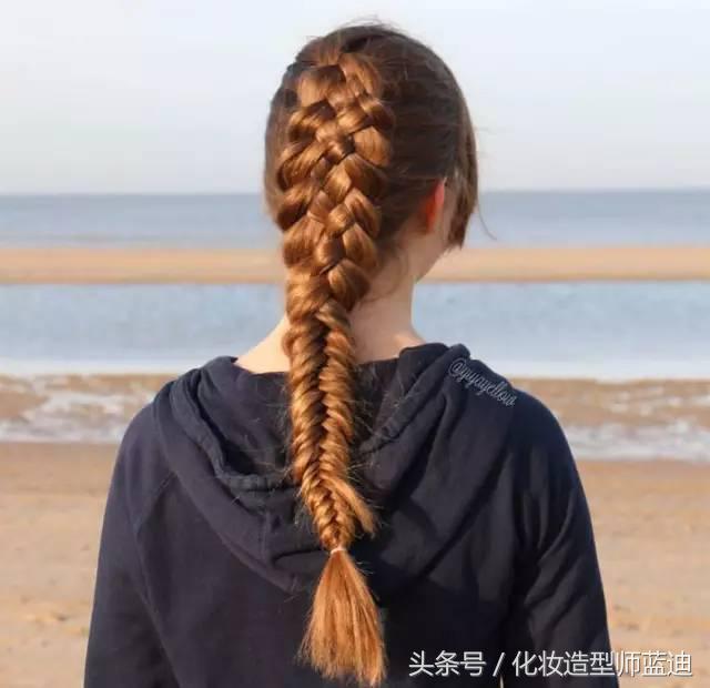 觉得直发好看,直发适合的编发