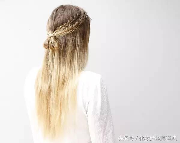 觉得直发好看,直发适合的编发