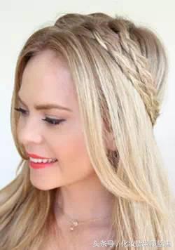 觉得直发好看,直发适合的编发