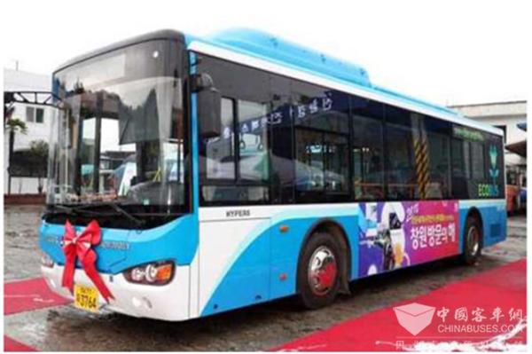 海格高端纯电动公交,海格纯电动公交车什么样