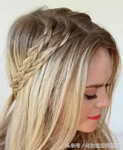 觉得直发好看,直发适合的编发