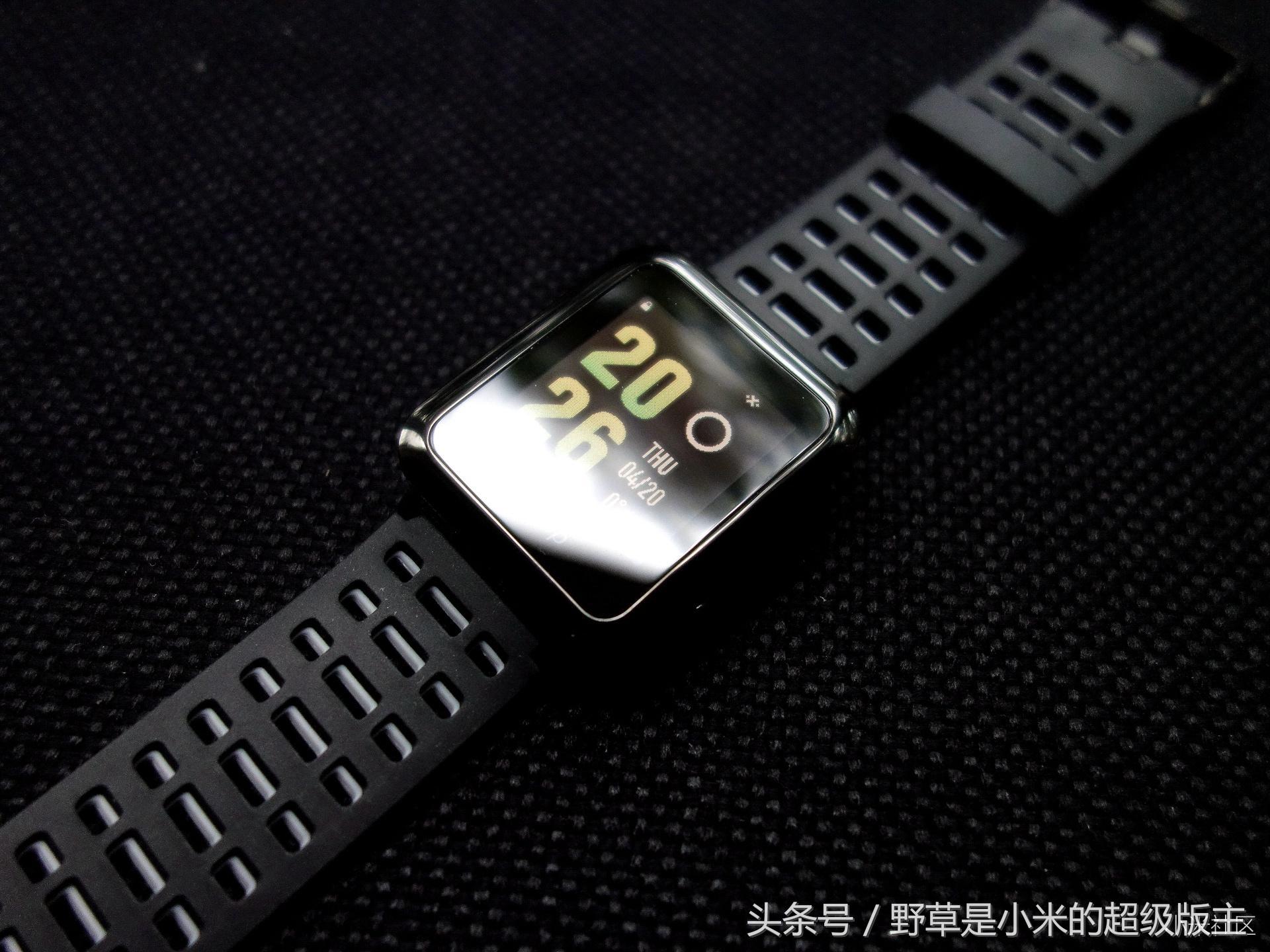 30天长续航的运动手表,这款小黑3你可以了解一下