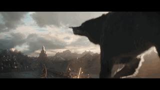 雷神3浩克打芬里尔,雷神3芬里尔片段