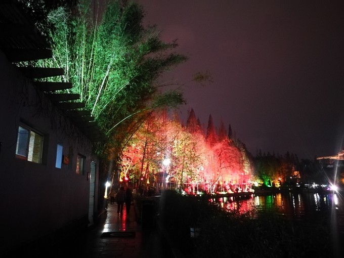 烟雨朦胧中的桂林山水,最简单桂林阳朔西街风景写生图片