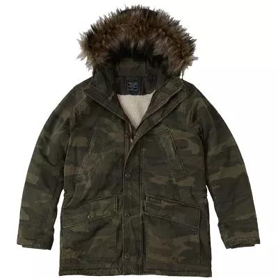 抗冻不臃肿,派克大衣有一套