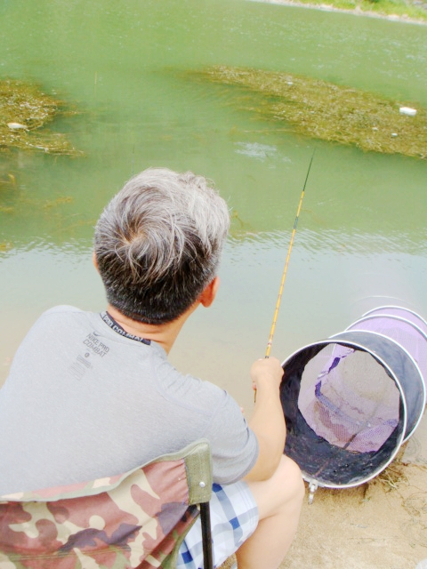 野钓意境图,意境泛舟钓鱼图