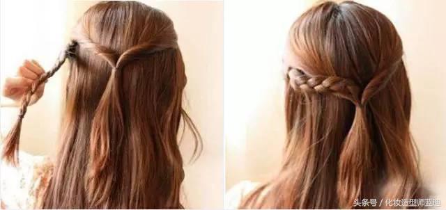 编发发型简单又好看编发手法,日常编发简单好看的编发教程