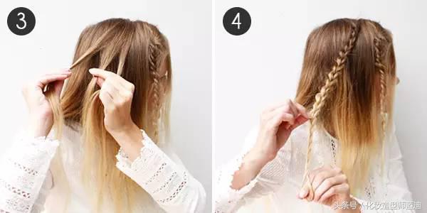 觉得直发好看,直发适合的编发