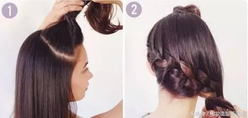 觉得直发好看,直发适合的编发