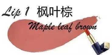 枫叶色口红试色,枫叶色口红100种