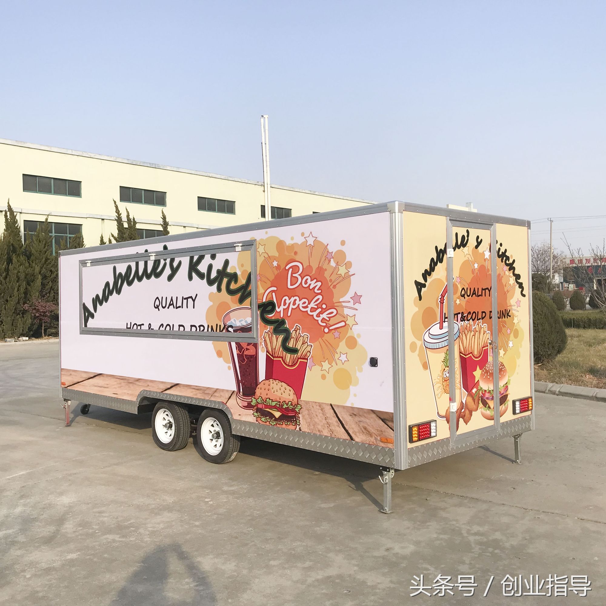 看看国外的餐车，在对比国内的餐车，你就明白什么叫低调奢华了