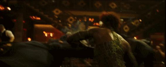 黑豹经典动作双臂交叉原片,黑豹三部经典打斗