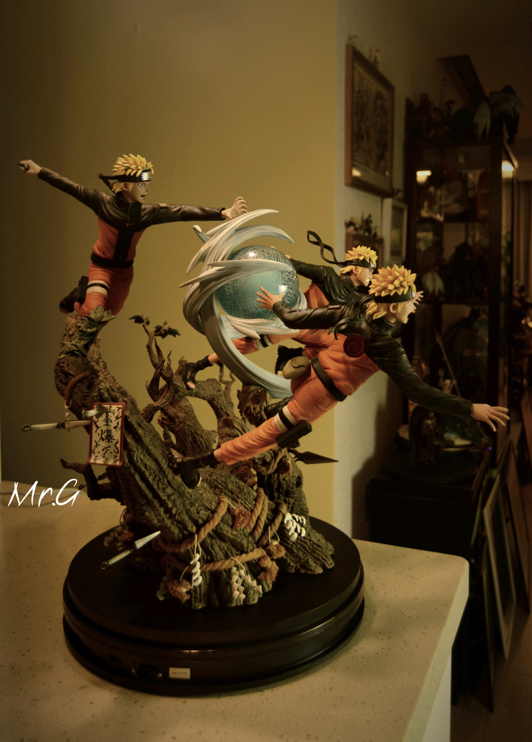 火影忍者的雕像,火影ol鸣人图片