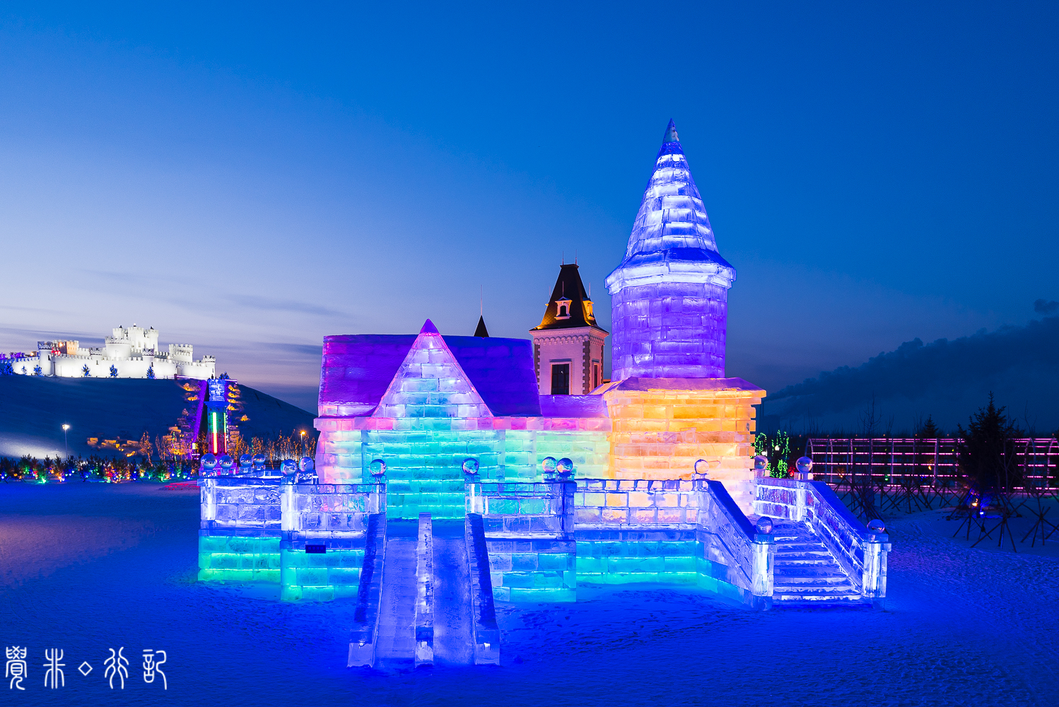 呼兰河口冰雪乐园,呼兰河口湿地公园冰雪世界