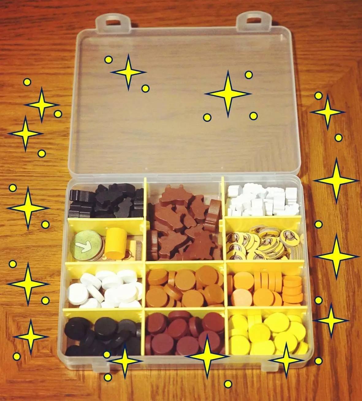 桌游收纳,桌游大小不一怎么收纳