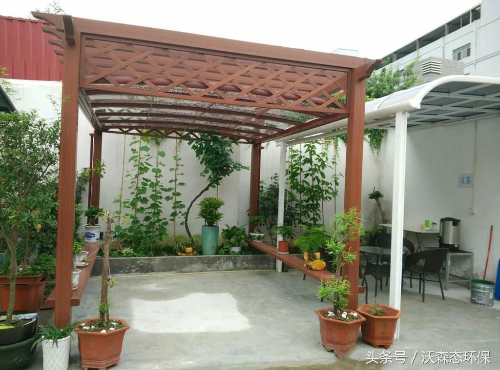 户外阳台铝合金花架,室外多层铝合金花架大全