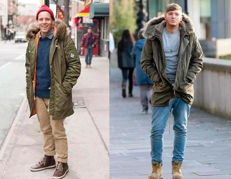 抗冻不臃肿,派克大衣有一套