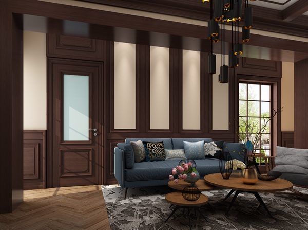 益圆木门门楣,益圆木门味道大