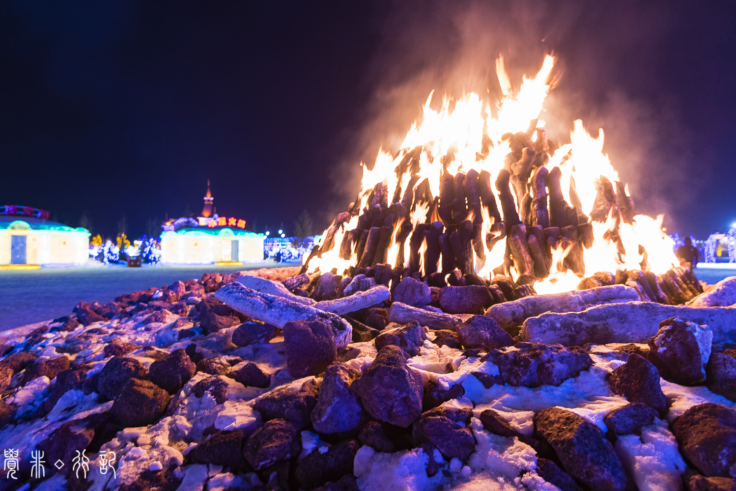 呼兰河口冰雪乐园,呼兰河口湿地公园冰雪世界