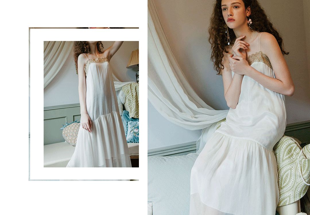 这么美的轻柔仙气的居家服 让你感受「唐顿庄园」般的英式贵族风