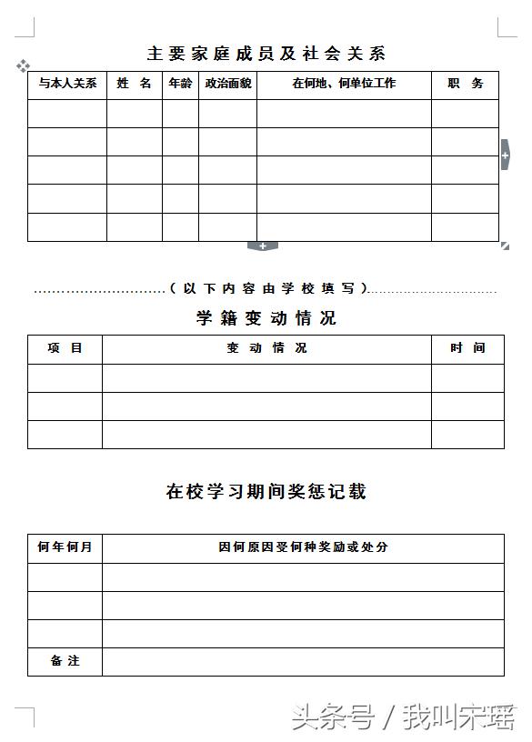 成考高中学历怎么填写,成考学籍卡报了班是自己填吗