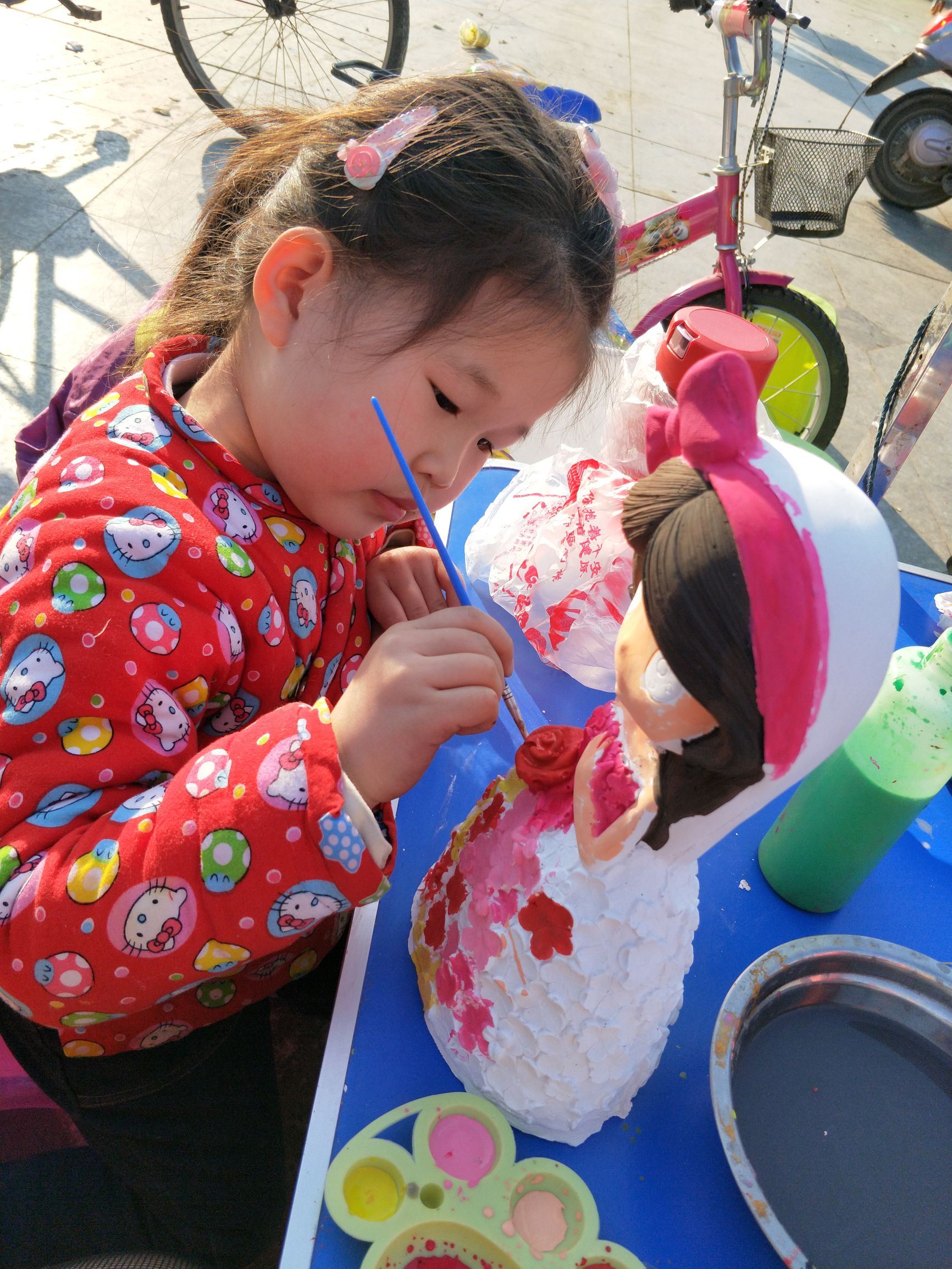 diy好玩石膏娃娃图片,石膏娃娃diy上色搞笑