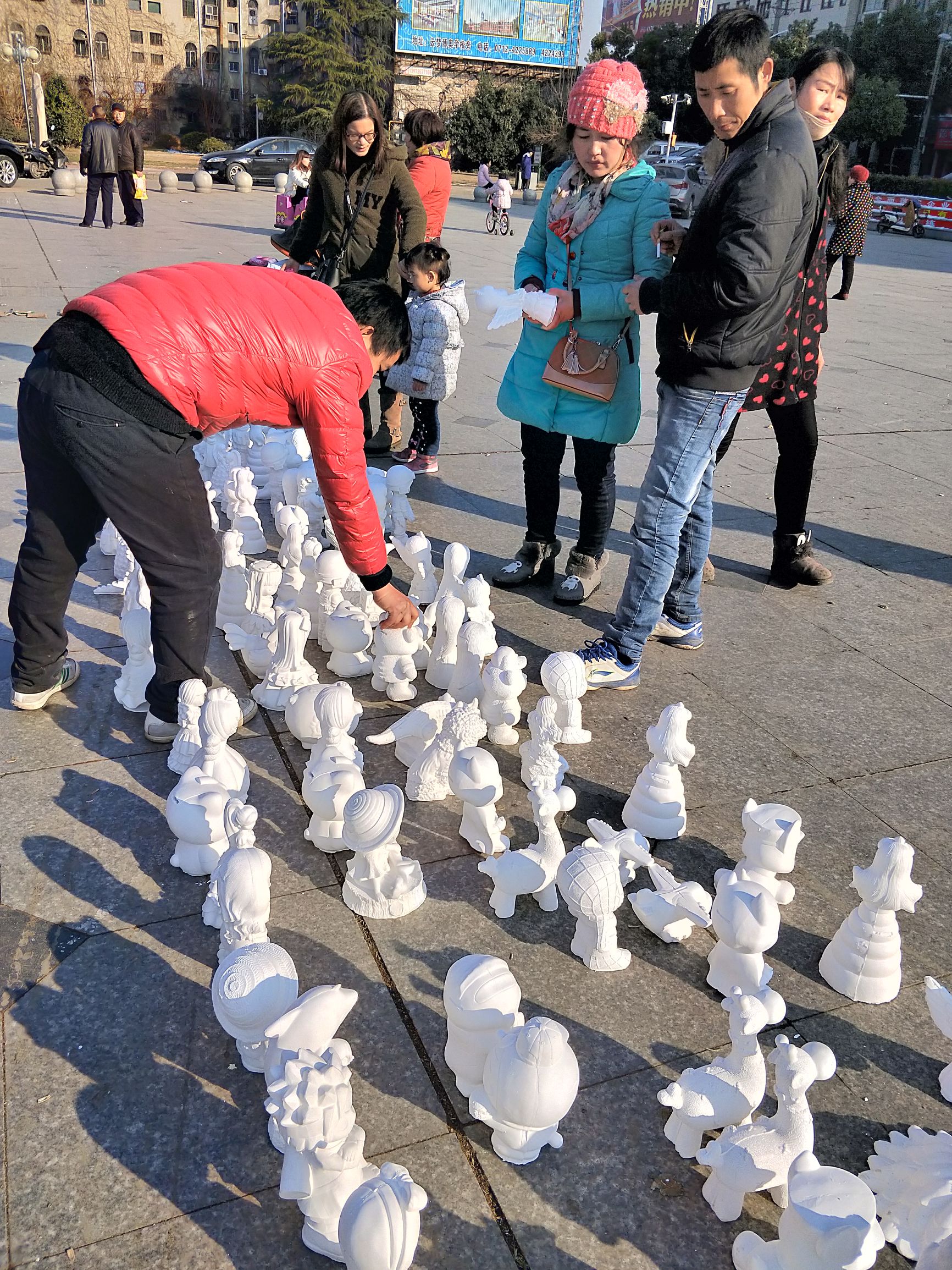 diy好玩石膏娃娃图片,石膏娃娃diy上色搞笑