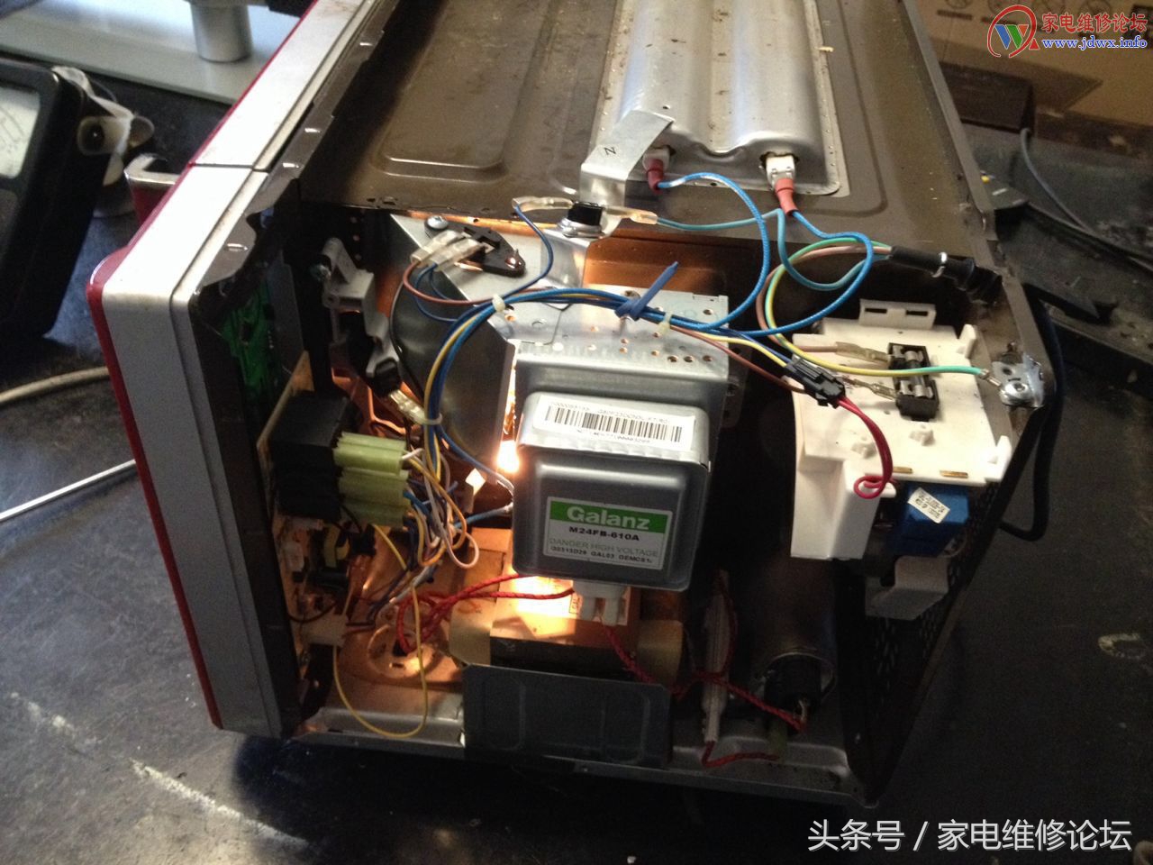 格兰仕微波炉g80f23dc,格兰仕g80f23微波炉不加热维修