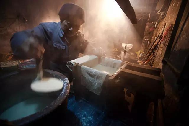 怀念故乡过年磨豆腐的日子