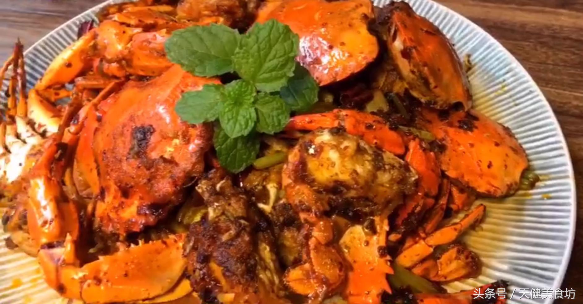 香辣蟹用什么螃蟹做最好,如何做出一道美味的香辣蟹