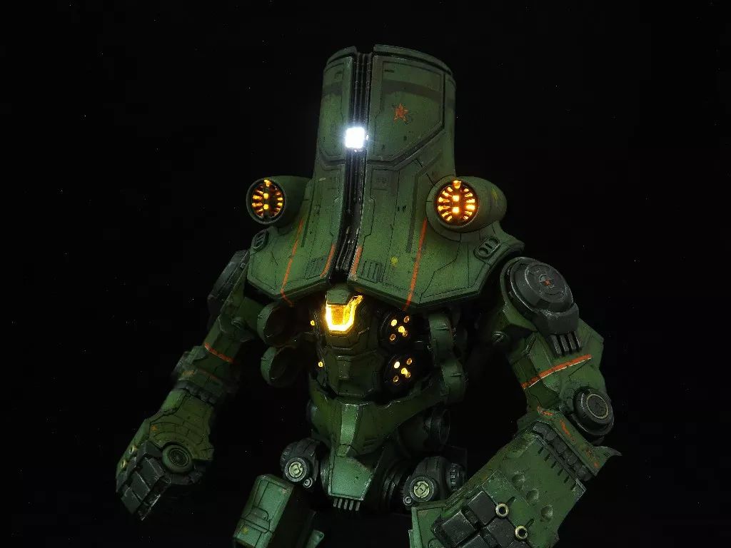 欣赏:环太平洋居然有模型?还有骨架?质量如何?