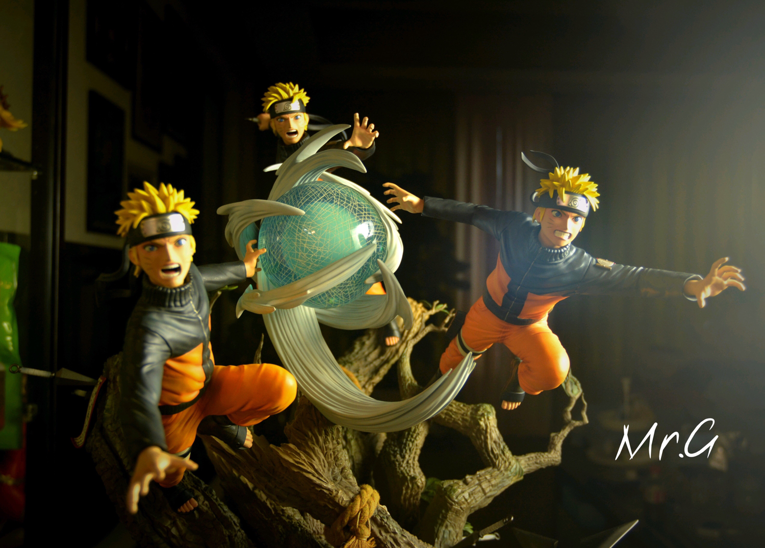 火影忍者的雕像,火影ol鸣人图片