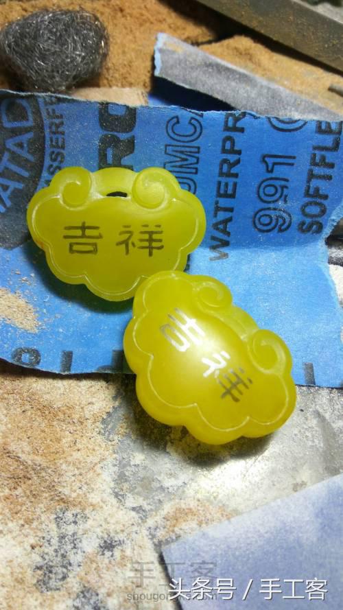 手工雕刻金锁,自学雕刻如意锁最简单的图纸