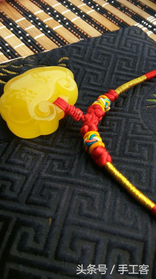 手工雕刻金锁,自学雕刻如意锁最简单的图纸