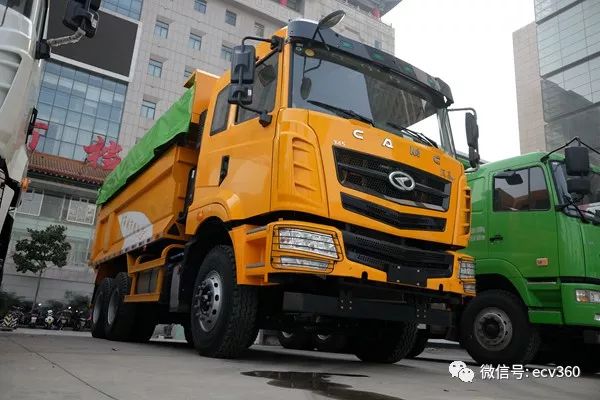 华菱汉马h7cng燃气车型评测,华菱汉马h7自卸车前四后八