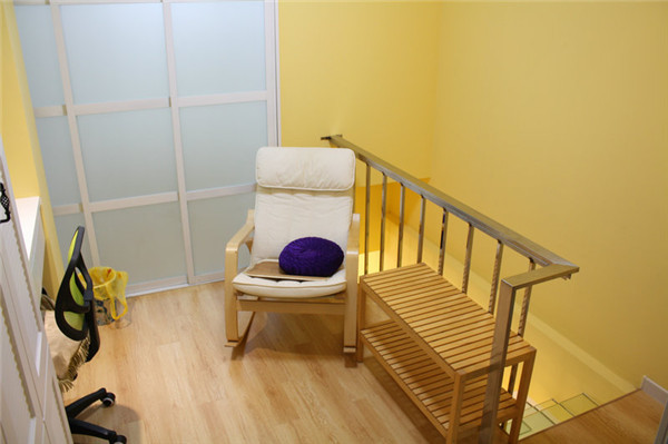 广州复式公寓装修小户型,复式小公寓田园风格