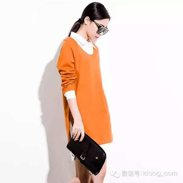 单穿内搭连衣裙,打底毛衣连衣裙修身显瘦气质高雅