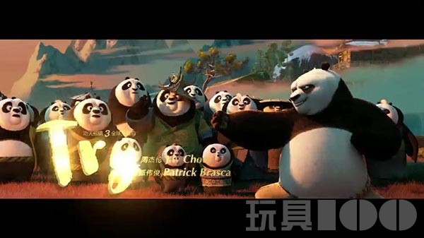 周杰伦为功夫熊猫3写的歌,功夫熊猫3周杰伦配的是谁
