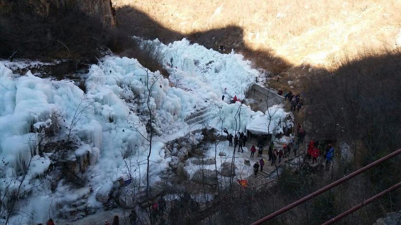 满城龙居冰瀑,满城龙居冰瀑最新视频