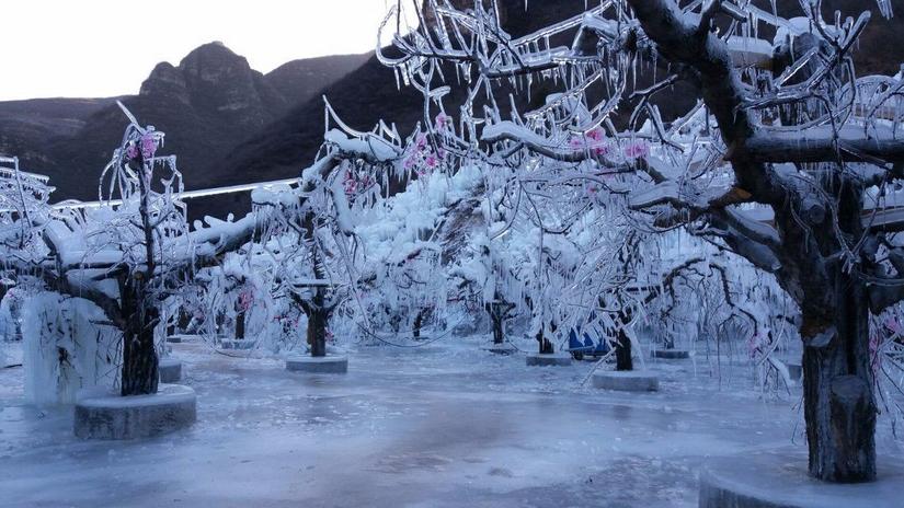 满城龙居冰瀑,满城龙居冰瀑最新视频